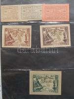 Nagy osztrák szükségbankjegy gyűjtemény 1920-as évek eleje 748 klf db! T:I + Német Birodalom 6klf sz...