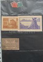 Nagy osztrák szükségbankjegy gyűjtemény 1920-as évek eleje 748 klf db! T:I + Német Birodalom 6klf sz...