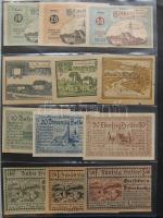 Nagy osztrák szükségbankjegy gyűjtemény 1920-as évek eleje 748 klf db! T:I + Német Birodalom 6klf sz...
