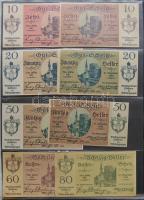 Nagy osztrák szükségbankjegy gyűjtemény 1920-as évek eleje 748 klf db! T:I + Német Birodalom 6klf sz...