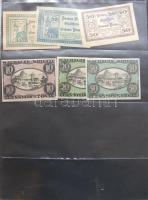 Nagy osztrák szükségbankjegy gyűjtemény 1920-as évek eleje 748 klf db! T:I + Német Birodalom 6klf sz...