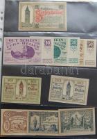Nagy osztrák szükségbankjegy gyűjtemény 1920-as évek eleje 748 klf db! T:I + Német Birodalom 6klf sz...