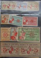 Nagy osztrák szükségbankjegy gyűjtemény 1920-as évek eleje 748 klf db! T:I + Német Birodalom 6klf sz...