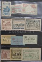 Nagy osztrák szükségbankjegy gyűjtemény 1920-as évek eleje 748 klf db! T:I + Német Birodalom 6klf sz...