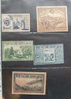 Nagy osztrák szükségbankjegy gyűjtemény 1920-as évek eleje 748 klf db! T:I + Német Birodalom 6klf sz...