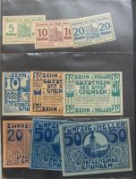 Nagy osztrák szükségbankjegy gyűjtemény 1920-as évek eleje 748 klf db! T:I + Német Birodalom 6klf sz...