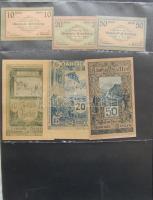Nagy osztrák szükségbankjegy gyűjtemény 1920-as évek eleje 748 klf db! T:I + Német Birodalom 6klf sz...