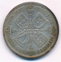 Nagy-Britannia 1933. 1Fl Ag "V. György" T:F patina 
Great Britain 1933. 1 Florin Ag "...