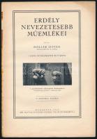 Möller István: Erdélyi nevezetesebb műemlékei. Bp., 1929, Historia (Kir. M. Egyetemi Nyomda), 50 p. ...