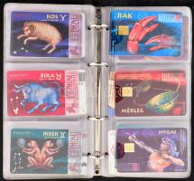 Több mint 300 darabos magyar telefonkártya gyűjtemény a kezdetektől, benne komplett sorozatokkal, há...