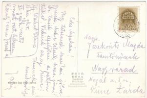 1941 Avasfelsőfalu, Negresti, Negresti-Oas (Szatmár); vasútállomás, városháza, villa / railway stati...