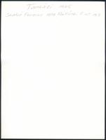 1975 Szabó Ferenc nevével jelzett, vintage fotóművészeti alkotás, amelyet Tamásiban készített (lópat...