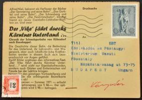 Eisenkappel, Bahnhof, Der "Vike" fährt durchs Kärntner Unterland... / railway station, loc...