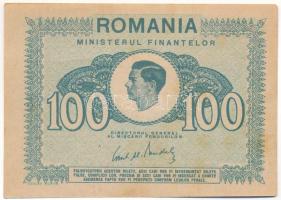 Románia 1945. 100L T:XF folt Romania 1945. 100 Lei C:XF spotted Krause P#78