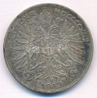 Ausztria 1913. 2K Ag "Ferenc József" T:XF patina
Austria 1913. 2 Corona Ag "Franz Jo...