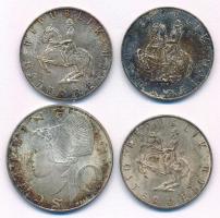 Ausztria 1961-1967. 5Sch Ag (3db/2xklf) + 1966. 10Sch Ag T:AU,XF patina
Austria 1961-1967. 5 Schill...