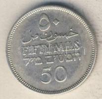 Palesztina 1935. 50M Ag T:2/3 apró ph