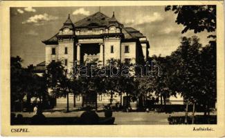 1942 Budapest XXI. Csepel, kultúrház (EB)