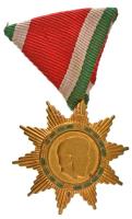 1957. "A Magyar Szabadság Érdemrend bronz fokozata" aranyozott bronz kitüntetés mellszalagon T:XF Hungary 1957. "Order of Merit of the Hungarian Freedom, Bronze Grade" gilt bronze decoration with ribbon C:XF NMK 485.