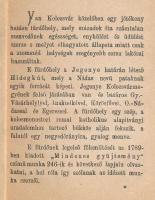 Hydrographus: A jegyenyei Hidegkút nevű gyógyfürdőnek népszerű ismertetése. Kolozsvár, 1875. 16p. Pa...