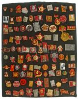 Szovjetunió DN "Lenin" 100db klf jelvényből álló tétel T:UNC-XF Soviet Union ND "Lenin" 100pcs diff badges C:UNC-XF