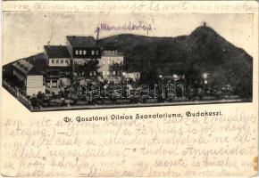 1937 Budakeszi, Dr. Gosztonyi Vilmos szanatóriuma (EB)