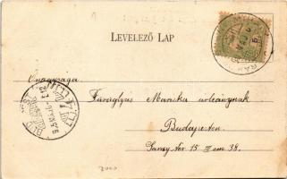 1905 Budapest XVI. Rákosszentmihály, Kreitsovits villa, Róth I. Sándor kiadása (apró szakadás / tiny...