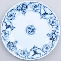 cca 1860-1880, BROWN-WESTHEAD, MOORE & CO angol tál, kis kopással, jelzett, d: 19,5 cm