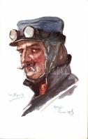 Soldier with goggles s: Em. Dupuis