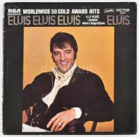 Elvis Prestley Worldwide 50 Gold award hits 4 lemezes LP válogatás. Compilation Yugoton + füzet 170. VG