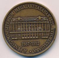 1992. "Gróf Lónyay Menyhért pénzügyminiszter / A Pénzügyminisztérium megalakulásának 125. évfor...