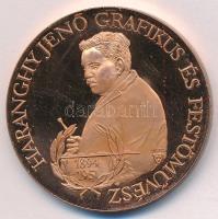 Bozó Gyula (1913-2004) 1994. "Haranghy Jenő születésének 100. évfordulójára" bronz emlékérem (42,5mm) T:AU (eredetileg PP)