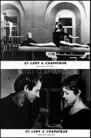 cca 1989 előtti ,,Új lány a csapatban" című szovjet film jelenetei és szereplői, 19 db vintage ...