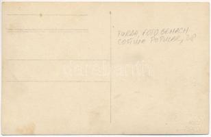 Torda, Turda; népviselet / Transylvanian folklore. M. Benach photo