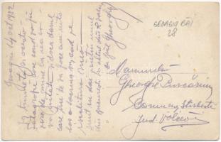 1932 Feredőgyógy, Fürdőgyógy, Algyógyfürdő, Geoagiu-Bai, Feredeu; út / road. photo (EK)