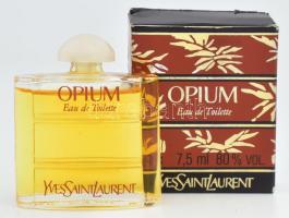 Yves Saint Laurent Opium mini parfüm, 7,5 ml, komplett tartalommal