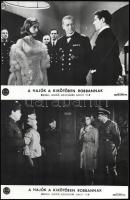 cca 1967 ,,A hajók a kikötőben robbannak" című szovjet film jelenetei és szereplői, 11 db vinta...