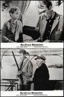 cca 1965 ,,Kedves Brigitte" című amerikai filmvígjáték jelenetei és szereplői, 13 db vintage pr...