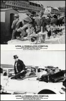 cca 1965 ,,Azok a csodálatos férfiak" című amerikai vígjáték jelenetei és szereplői, 11 db vint...