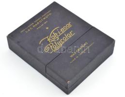 L.&C. Hardtmuth Koh-I-Noor, régi csehszlovák ceruza készlet díszdobozban, hiányos