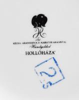 Hollóházi Szász Endre által tervezett váza, jelzett, hibátlan, m: 20 cm