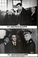 cca 1967 ,,Az agyaggalamb" című jugoszláv filmdráma jelenetei és szereplői, 7 db vintage produk...