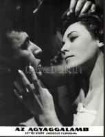 cca 1967 ,,Az agyaggalamb" című jugoszláv filmdráma jelenetei és szereplői, 7 db vintage produk...