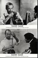 cca 1968 ,,Galileo Galilei" című bolgár - olasz film jelenetei és szereplői, 9 db vintage produ...