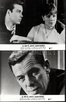 cca 1967 ,,A férfi, akit szeretek" című szovjet film jelenetei és szereplői, 9 db vintage produkciós filmfotó (vitrinfotó, lobbyfotó) ezüst zselatinos fotópapíron, a használatból eredő (esetleges) kisebb hibákkal, 18x24 cm