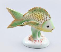 Drasche hal. Jelzett, hibátlan, kézzel festett, m: 9 cm