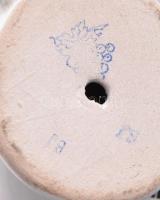 Bodrogkeresztúri réce. Kézzel festett, jelzett, hibátlan, m: 9,5 cm