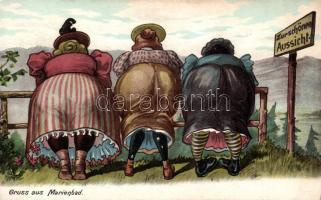 Wonderful lookout over Marianske Lazne