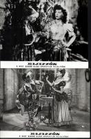 cca 1979 ,,Bajazzók" című olasz operafilm jelenetei és szereplői, 4 db vintage produkciós filmfotó (vitrinfotó, lobbyfotó) ezüst zselatinos fotópapíron, a használatból eredő (esetleges) kisebb hibákkal, 18x24 cm