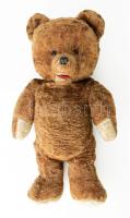 Régi Teddy maci forgáccsal tömött. Jó állapotban 38 cm